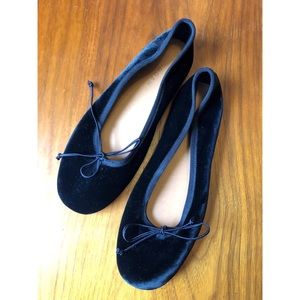 Dôen Ballerina slippers BLK Velvet